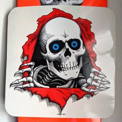 Powell Peralta Bones Ripper Sticker Huge 12in