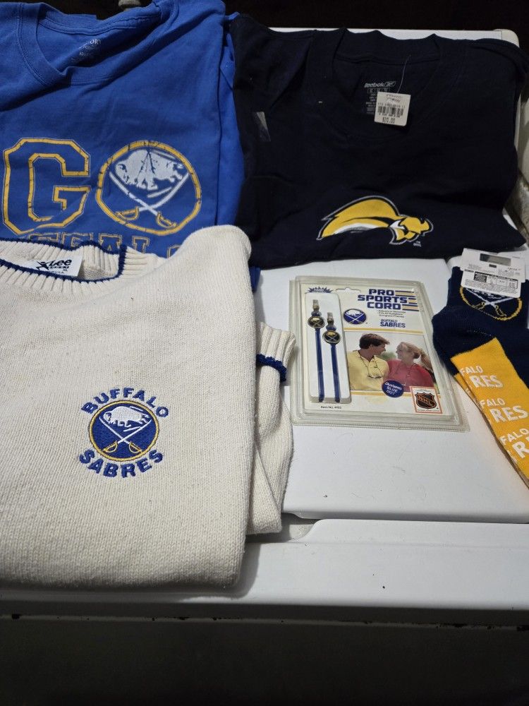 Sabres Stuff.  Large And XL