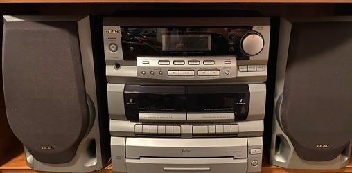 Teac CD cassette player.