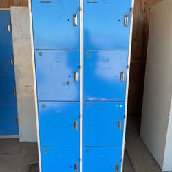 Foot lockers storage cabinet