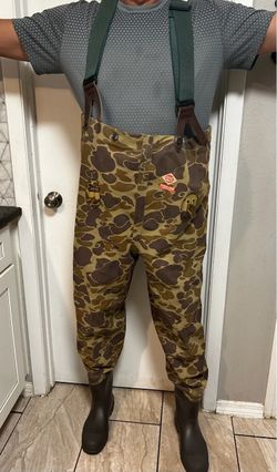 Vintage Red Ball Insulated Duck Camo Waders - Excellent Condition Boot Size 10/11 $60 CASH