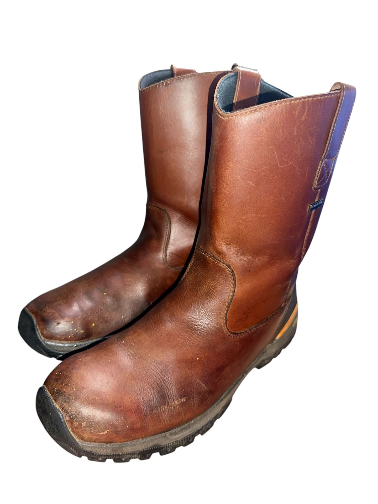 DANNER MEN'S SIZE 12 10" STRONGHOLD WELLINGTON WORK BOOTS - SOFT TOE