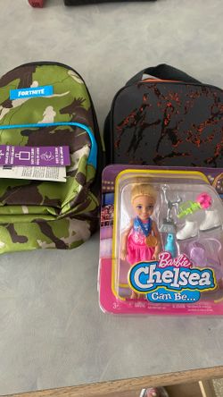 Lunch Bags And Chelsea Doll