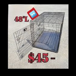 48" XL Collapsible Dog Pet Crate Cage by Midwest Homes For Pets LifeStages