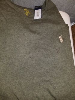 New polo size Med olive green
