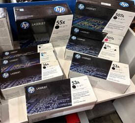 HP LaserJet Toner Cartridge Lot