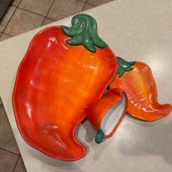 Ceramic Chile Platter Set