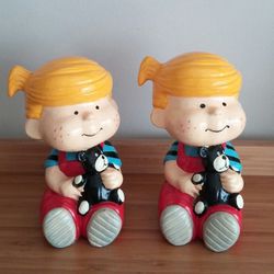 Vintage Dennis The Menace Bookends/Heavyweight 
