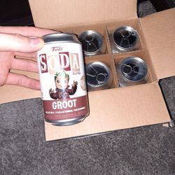 Groot Funko Soda Unopen Cans