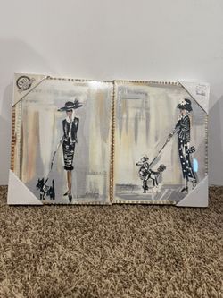 Framed Fashion Artwork $25 Set