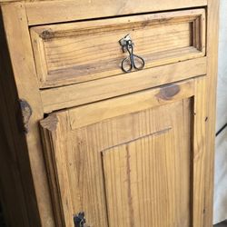 Quality Pine Nightstand,side table,  Office Accent