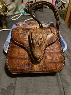 Real Alligator Purse