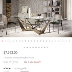 Cattelan Italia Dining Table 