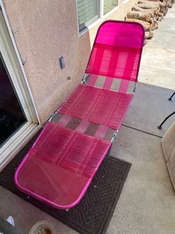 Patio chair with cushion $25