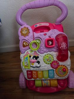 VTech Sit-to-Stand Learning Walker Pink