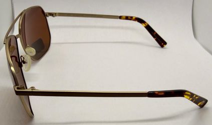 Tortoise Aviator Sunglasses with Brown Lenses