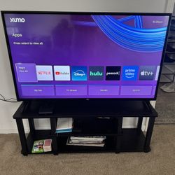 LG 50” 4K Smart TV + TV Console/Stand