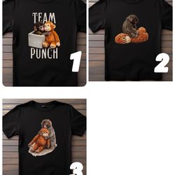 Punch monkey unisex shirts