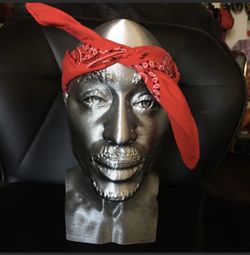 Custom Made Tupac Headphones Stand