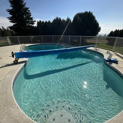 Pool Cover Reel - Like New 25% Off