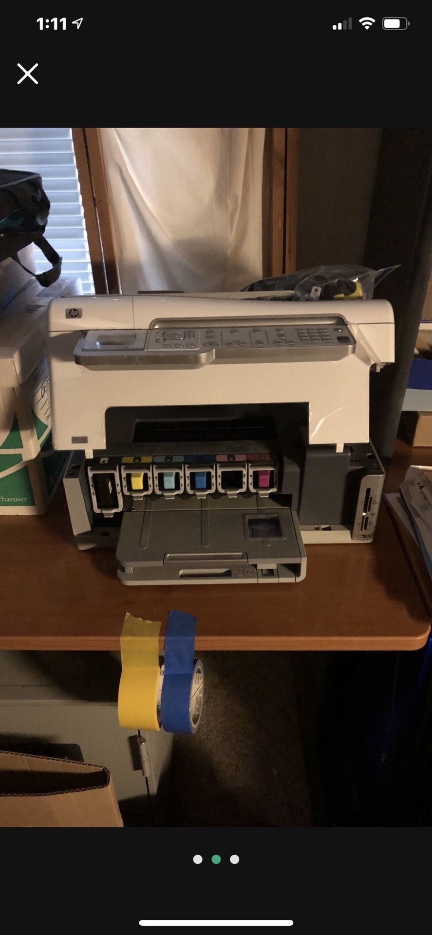 HP Photosmart C7250 All-in-One Printer, Copier, Scanner