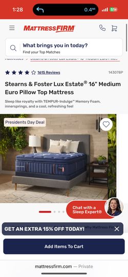 S&F Lux Estate Pillow Top Medium Queen
