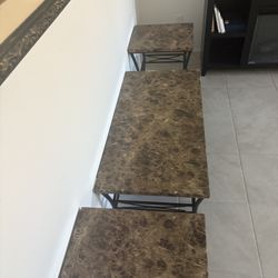 Faux Coffee Table Set