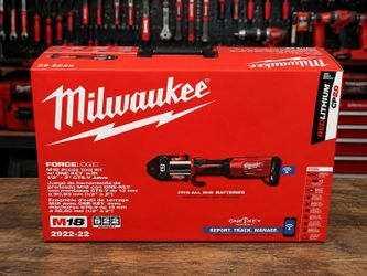 Milwaukee M18 18-Volt Lithium-Ion Brushless Cordless FORCE LOGIC Press Tool Kit w/ CTS Copper 1/2 in. - 2 in. Jaws (6-Jaws Incl)