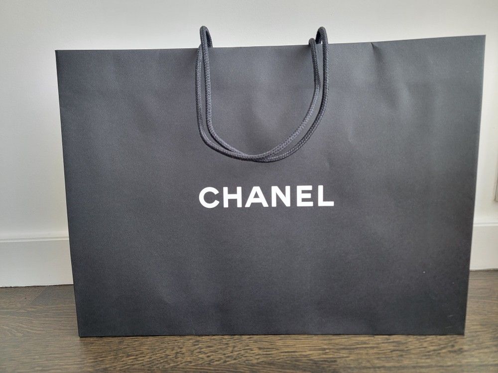 Chanel Paper Shopping Bag XL