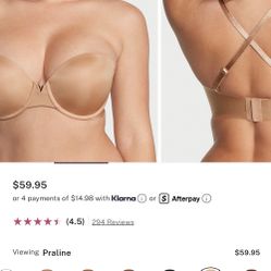 Victoria Secret Strapless Multi Bra 36C