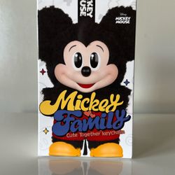 Mickey plush keychain