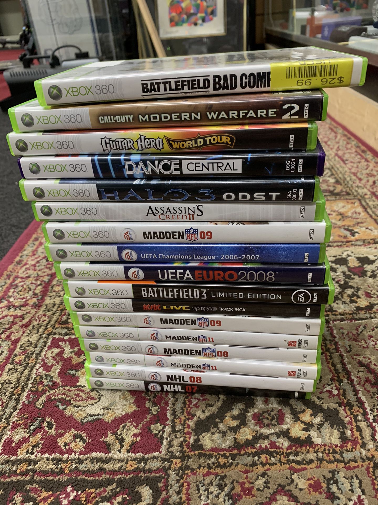 Xbox 360 Game Lot
