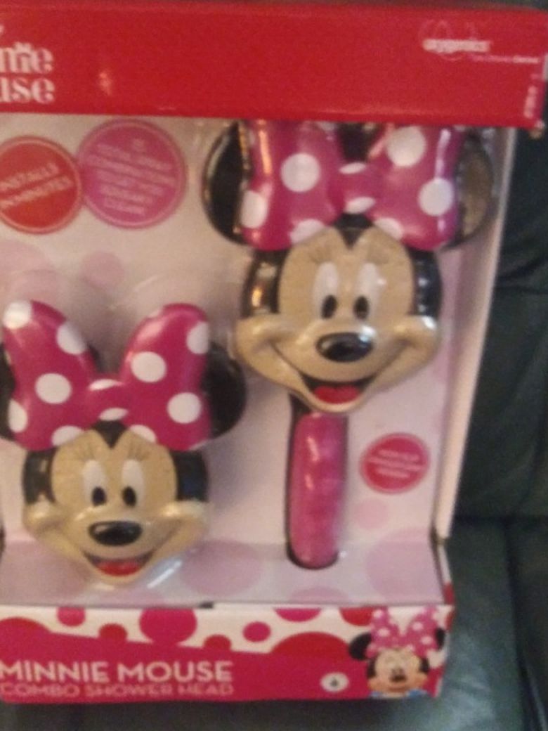 Minnie Mouse Dual Shower Head