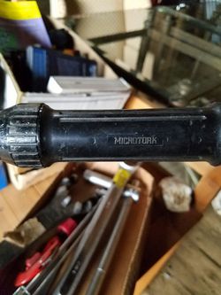 Microtork torque wrench