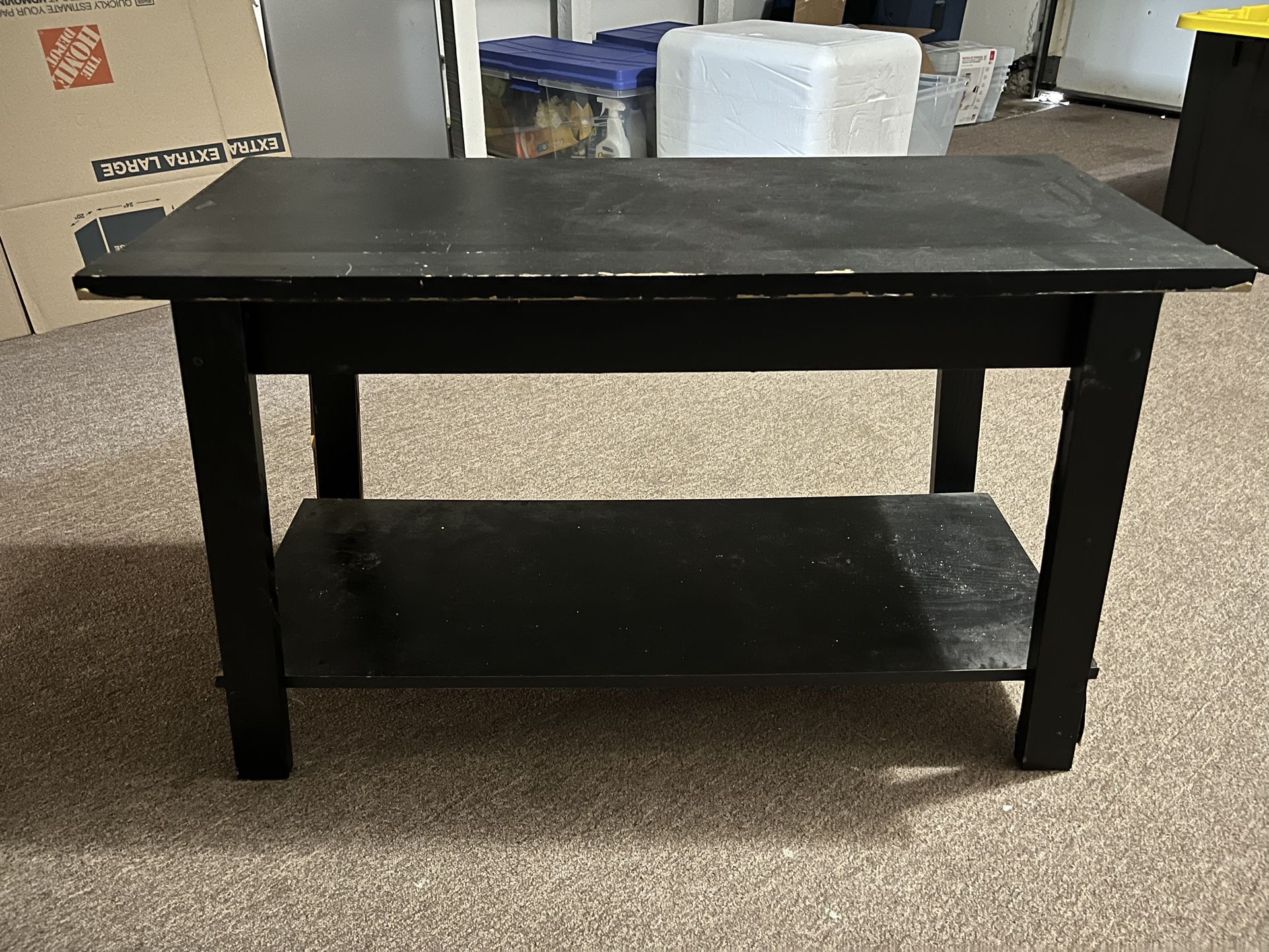 Small Black Table