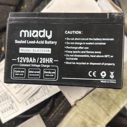 12V9Ah/20HR BATTERY For Sale $$$$