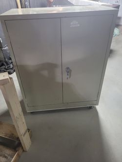 Locking Metal Cabinet