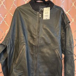 Leather Zara Men Jacket