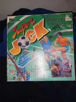 Very Rare Super Jock Soccer Game 