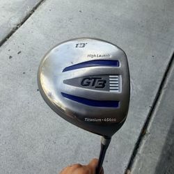 Adams GT3 High Launch 454cc Titanium Driver Regular Ultralite SuperShaft RH