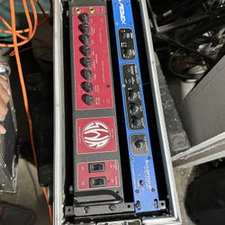 Bass Frequency Processor, Bass Amplifier & Road Runner Case