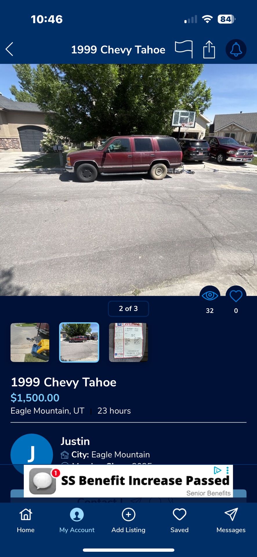 1999 Chevrolet Tahoe