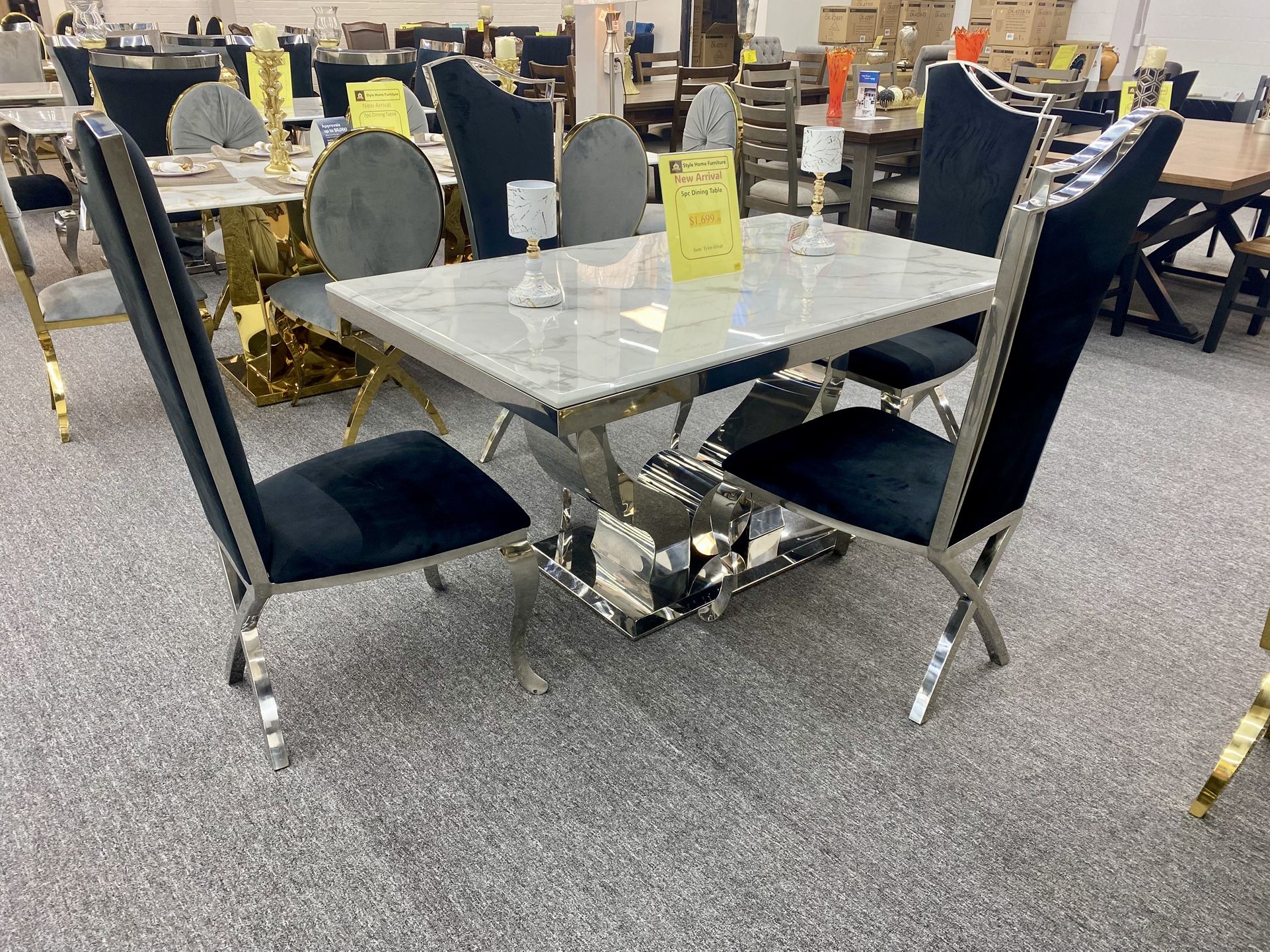 5pc Dinning Table Set $1,699