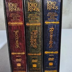 Lord or the rings special edition all movies in one box