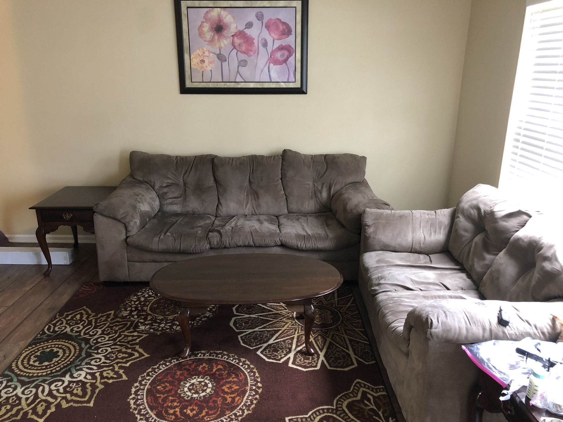 Free Couch And Love Seat