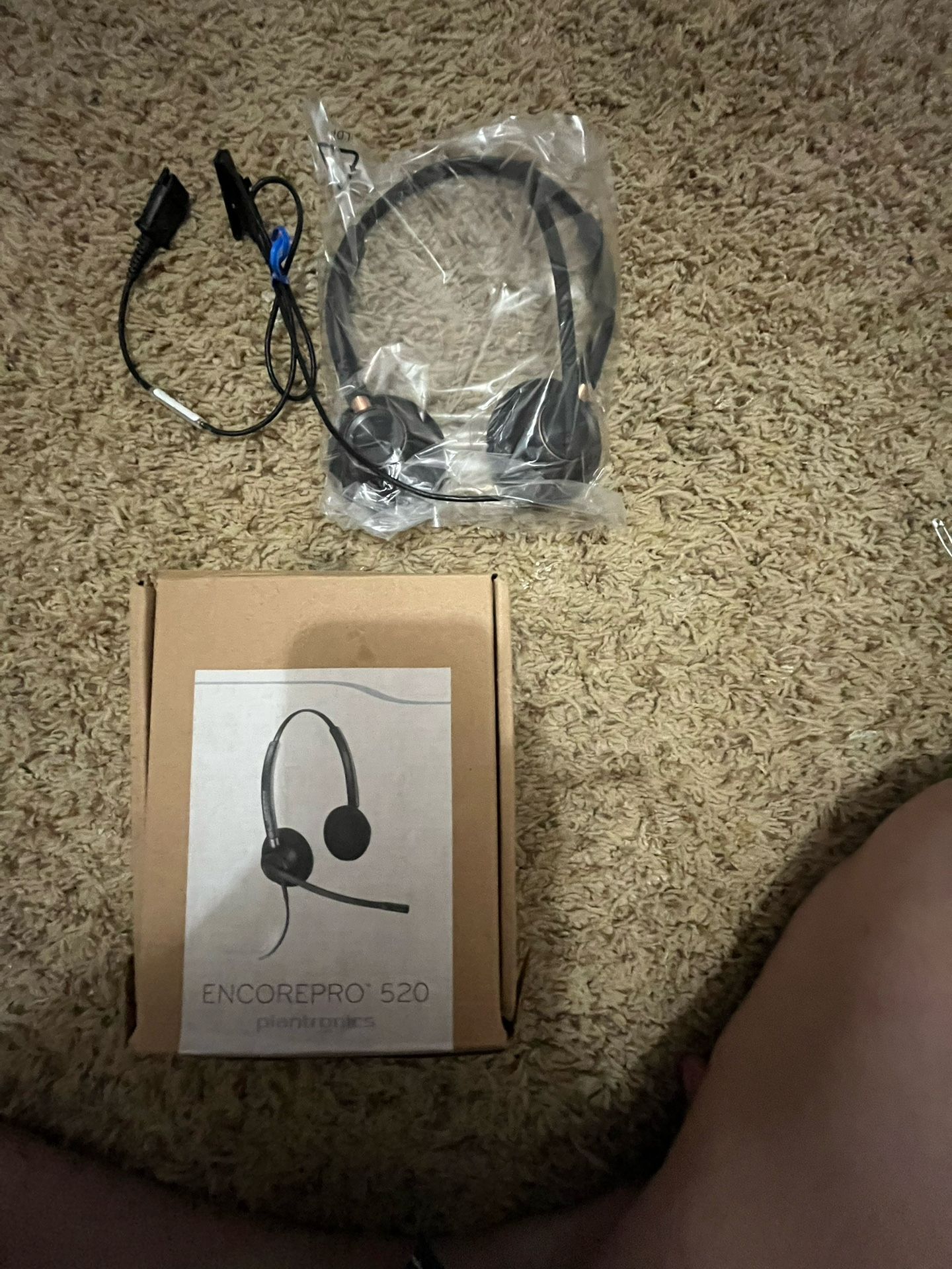New Plantronics Wired Headset