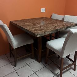 Table And 4 Chairs 