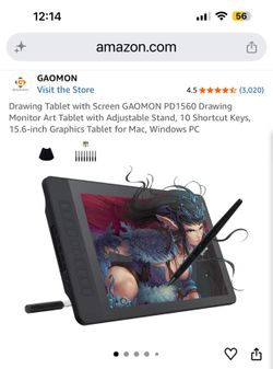 Gaomon 15.6 drawing tablet