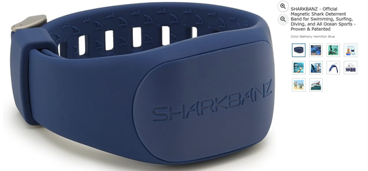 SHARKBANZ - Magnetic Shark Deterrent Band Blue & Black