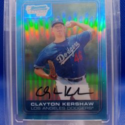 Clayton Kershaw rookie reprint